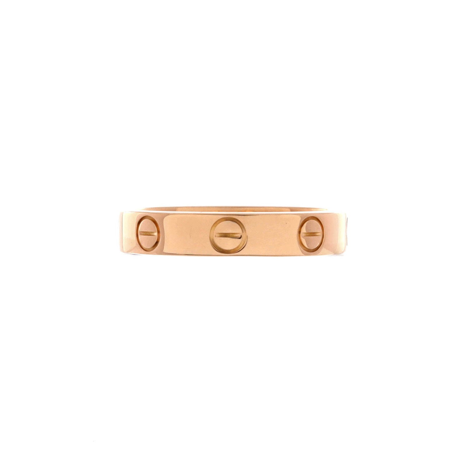Cartier Love Wedding Band Ring in 18K Rose Gold-image