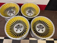 SET OF 4 VINTAGE AMERICAN 15"X8.5" GM CHEVY PONTIAC OLDS TURBINE WHEELS 826
