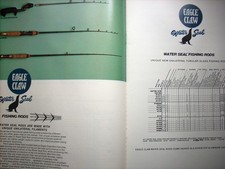 Publicité Vintage 1971 Wright & McGill Eagle Claw - Canne à Pêcher JCF 6 1/2′