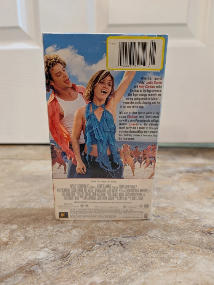 From Justin To Kelly Clarkson Special Edition 2003 VHS Brand New Factory Sealed - Image 4 of 4
