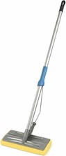 Flat Sponge Squeegee Floor Mop Self-Wringing Super-Absorbent Cleaning Floor