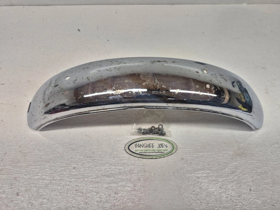 Guardabarros delantero Suzuki TC125 1973 #53110-16400 Foto 4 de 4