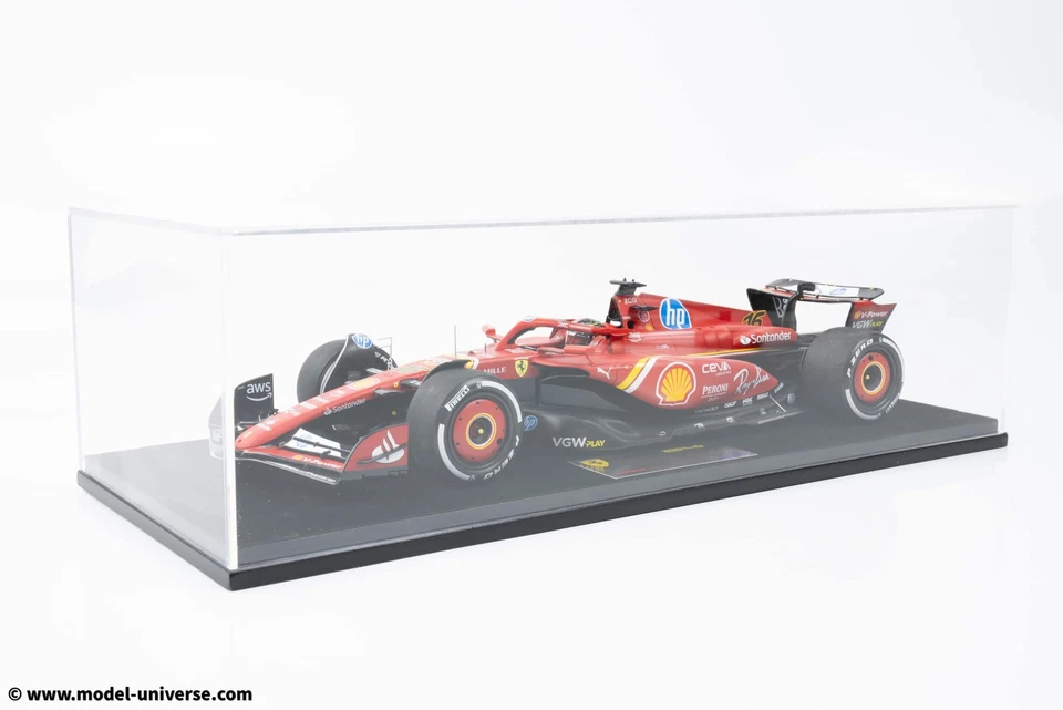Looksmart - 1:18 Scuderia Ferrari SF-24 No.16 Winner Italian GP Monza 2024 Ch... - Image 3 of 4