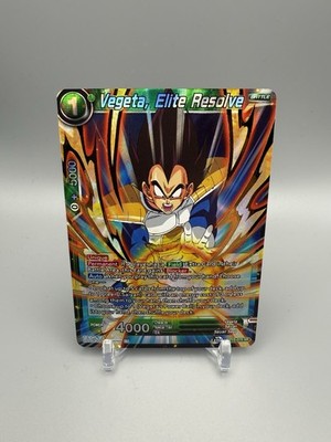 Dragon Ball Super CG Vegeta, Elite Resolve BT15-075 SR NM