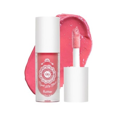  Honeybee Gardens Royal Lip Elixir Flutter Soft Pink Blush Hydrating Liquid Lip