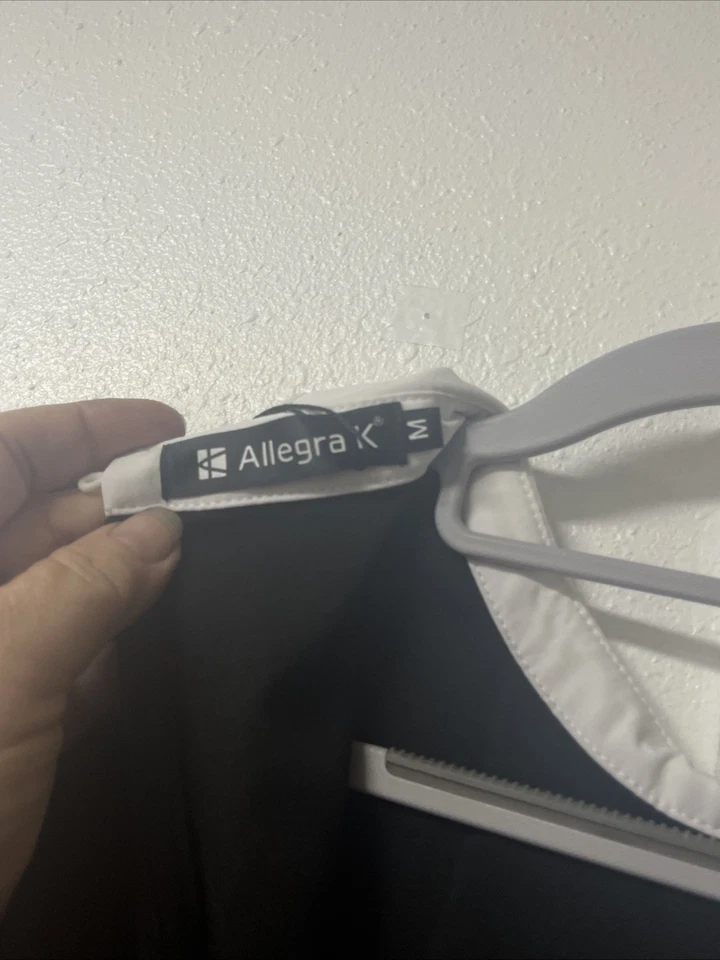 NWT - Wednesday Addams Collared Dress Costume - Size Adult M - Image 4 of 4