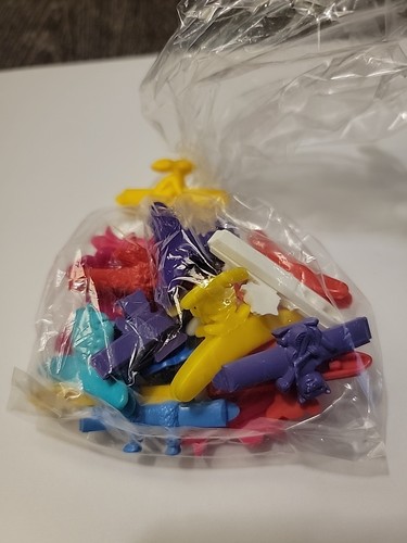 Vintage Plastic Barrettes 1980's - 17 Total Hair Clips Hair Accessories