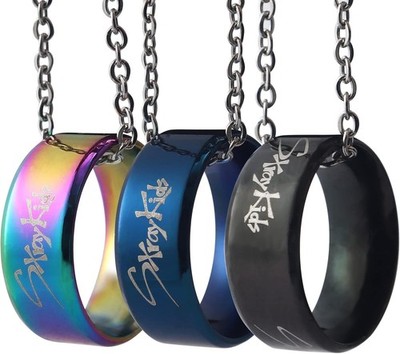 Edelstahl Stray Kids Ring Set in 3 Farben,  und rostfrei