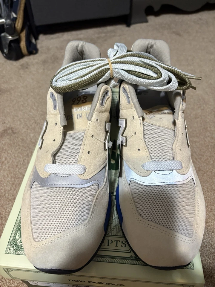 Größe 11 - New Balance Concepts x 998 Made in USA 2023 C-Note - 10th Anniversary - Bild 3 von 4
