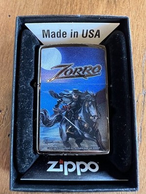 Rare Limited Production Zorros Horse Toronado Zippo Lighter