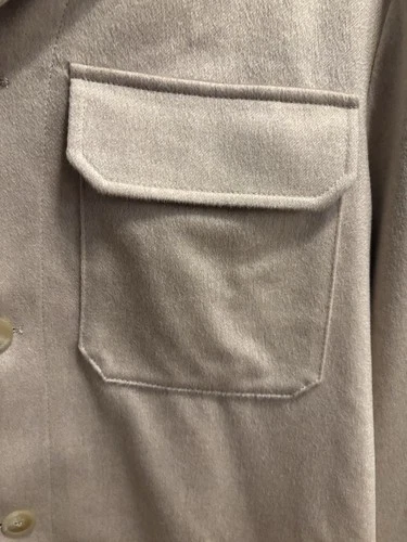 NWT Todd Snyder 100% Italian Cashmere Two-Pocket Overshirt Shacket XL MSRP $1398 image 5