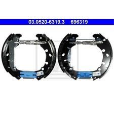 ATE Bremsbackensatz Bremsbacken hinten für Mazda 2 DY 121 III JASM JBSM Ford
