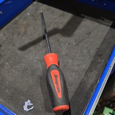 Snap-on Tools USA NEU orange Soft Grip #2 Kreuzschlitz Schrank Schraubendreher SGDP82BR
