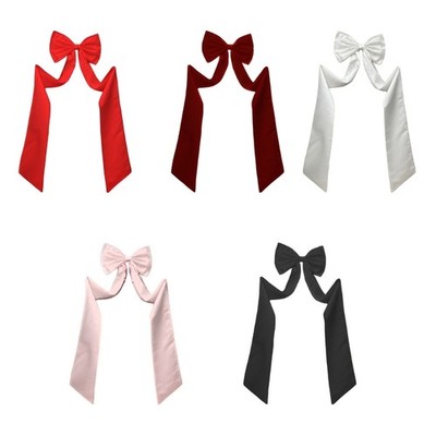 Satined Bows Clip Coquettes Bows for Formal Event Wedding Setting Wall