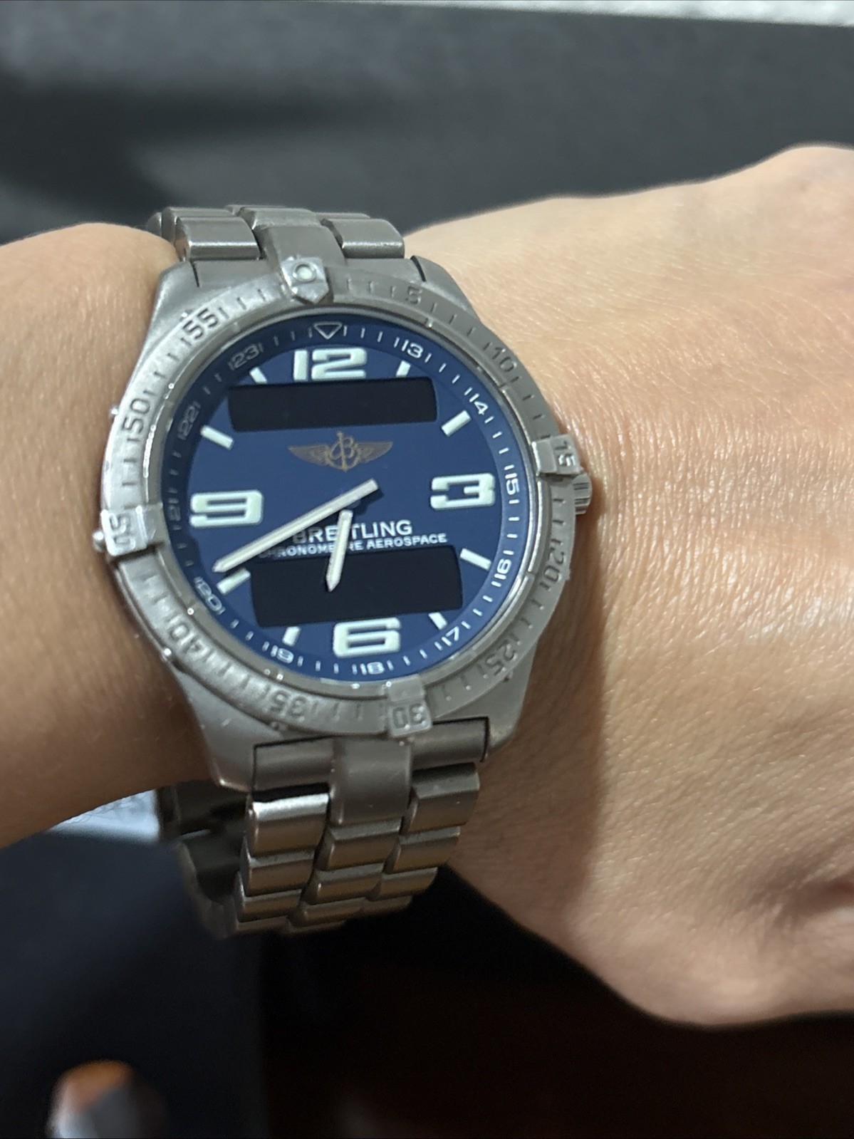 Breitling Chronometer Aerospace Watch. Guaranteed… - image 16