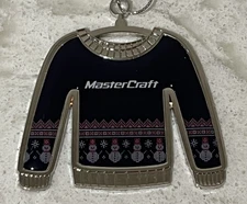 RARE Christmas Ornament - Mastercraft Boats - Christmas Sweater