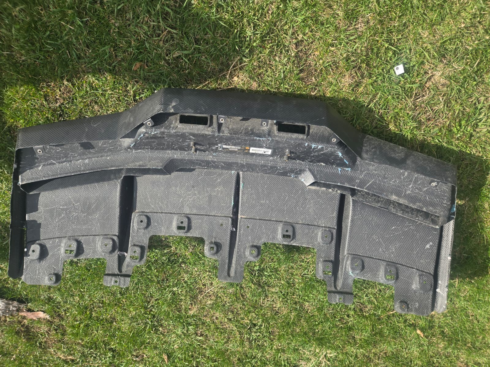 2022-2023 Lamborghini Huracan STO Rear Lower Diffuser Carbon Fiber 4T3825503 OEM