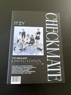 ITZY [CHECKMATE] Mini Album LIMITED EDITION CD + PHOTOBOOK + CARD K-Pop Import