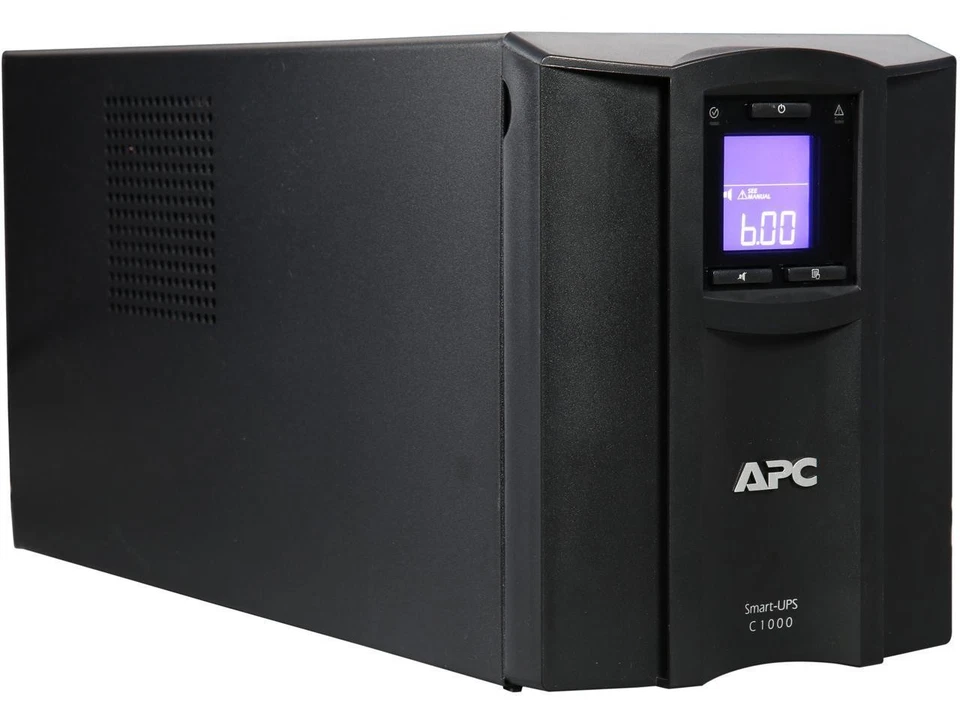 APC SMC1000C 1000 VA 600 Watts 8 Outlets Pure Sinewave Smart-UPS with - Image 2 of 4