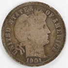 1901 S Barber Dime