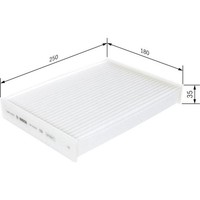 Bosch 1 987 435 010 Filter Innenraumluft FüR Dacia Renault Innenraumfilter