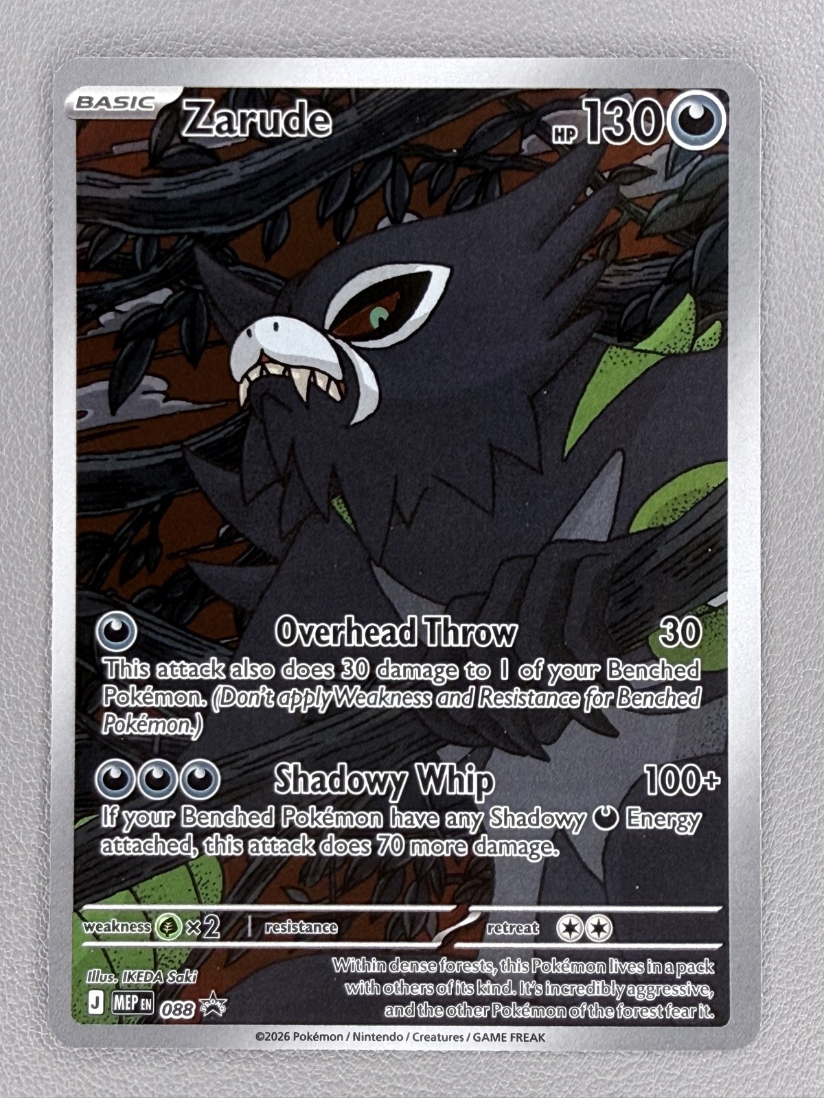 Zarude 088 Me: Mega Evolution Promo Holo