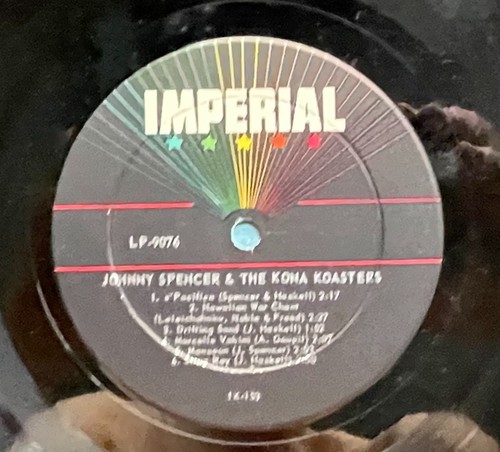 JOHNNY SPENCER & THE KONA KOASTERS 1959 LP Exotica Tiki Polynesian Music HAWAII - Imagen 6 de 17