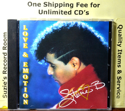 CD Stevie B Love & Emotion VG+ NICE Because I Love You -I'll Be by Your Side