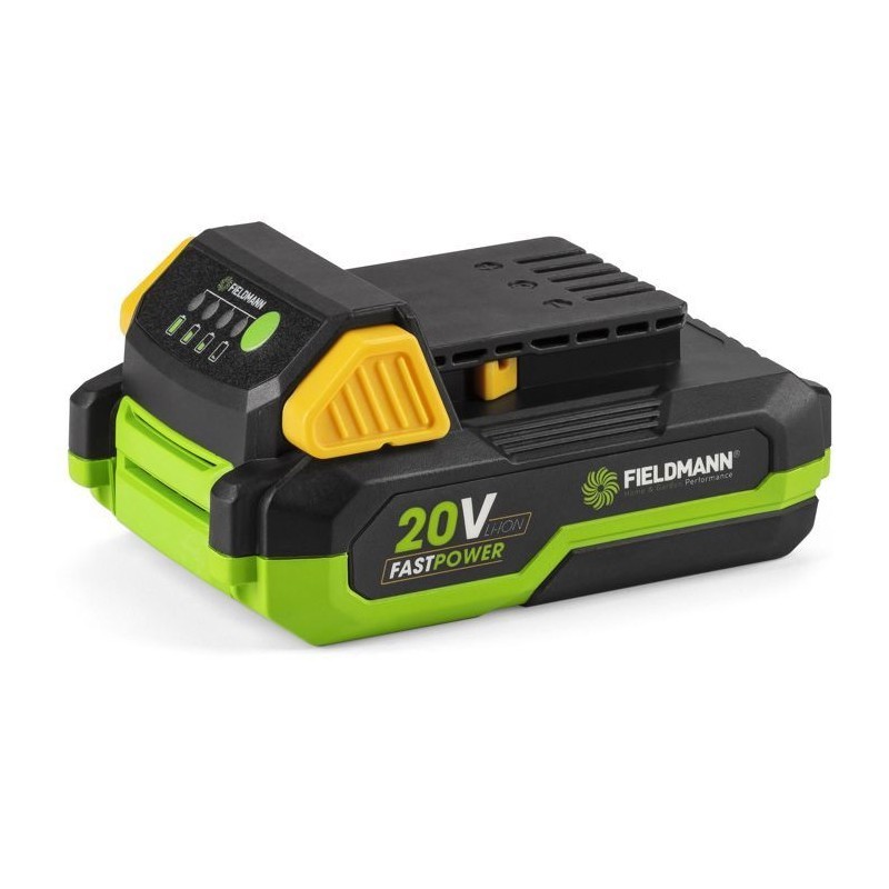 Batterie 20V 2Ah FIELDMANN à charge rapide et sans effet mémoire