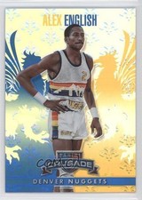 2013-14 Panini Crusade Crusade Blue Alex English #4 HOF 0b3