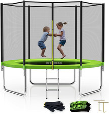 Trampoline for Kids, Outdoor Kids Trampoline with Net, 400LBS ASTM Approved