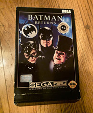 SEGA Batman Returns Sega CD Action & Adventure Game 1992 Manual Included