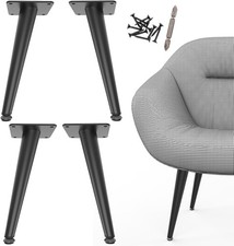 Gambe per mobili 12 pollici, metà secolo moderno corto comò piedi ricambio