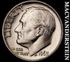 1963 Silver Roosevelt Dime- Lustrous Choice Gem Brilliant Uncirculated  #i6204