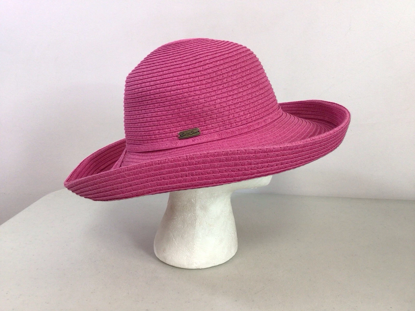 Sun N Sand Pink Hat SPF 50 Womens One Size