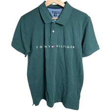 Tommy Hilfiger Regular Fit Short Sleeve NWT Botanical Green XL Boys