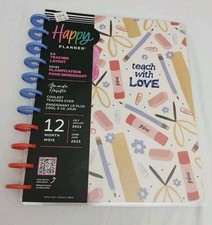 NEW Happy Planner July 2024 June 2025 Teacher BIG 12-Month Planner Disc Binding