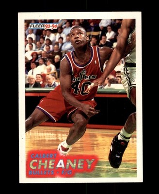 1993-94 Fleer #393 Calbert Cheaney