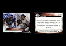 2016 Topps Update - Rainbow Foil - #US123 Jabari Blash / Luis Perdomo