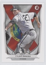 2014 Bowman Prospects Hometown Tyler Danish #BP54 0c4