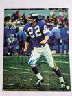 Paul Krause Signed 8x10 Photo - Vikings, Iowa, HOF