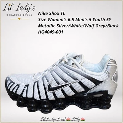 Nike Shox TL Black/Metallic Silver/Black W for sale | eBay