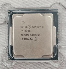 Intel Core i7-8700 3.20GHz 6-Core/ 12 Thread CPU Processor SR3QS LGA1151