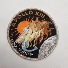 NASA Mission Patch Apollo 13 Ex Luna Scientia  