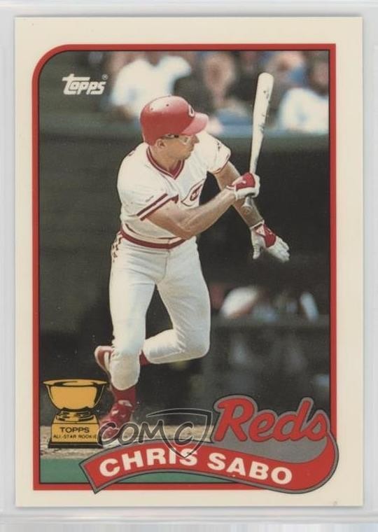 1989 Topps Collector's Edition (Tiffany) Chris Sabo #490 1u6