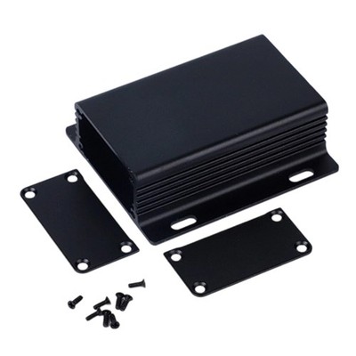 Metal Heatsink Enclosure Box With Mounting Ears Aluminum Efficient PC Cooling