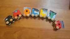 BRAND NEW Name Train 'Molly' with Engine and Caboose 