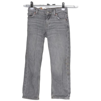 Zara, Jeans, Größe: 122, Grau, Baumwolle, Einfarbig, Denim, Unisex (Kinder) #xrh
