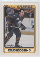 1990-91 O-Pee-Chee Doug Bodger #282 0r7h