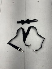 Shein Solid Black 2 Piece Suspender Adjustable Bow Tie Set Boys One Size